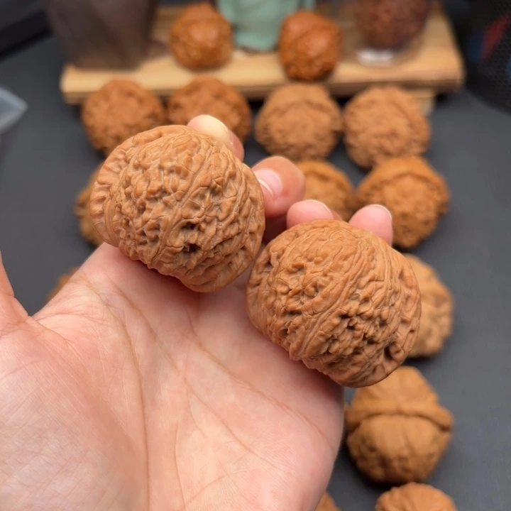 吊坠文玩核桃绣球44