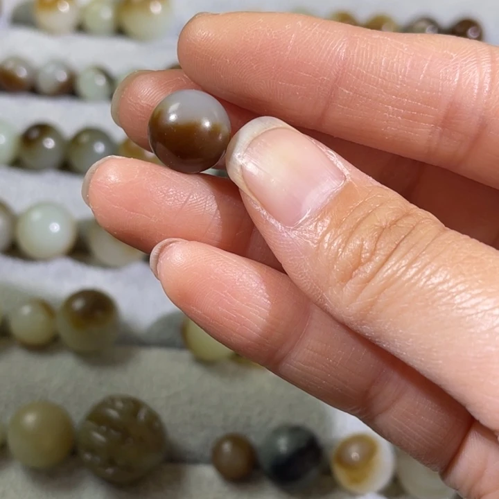 和田玉（糖玉）未镶嵌手串12