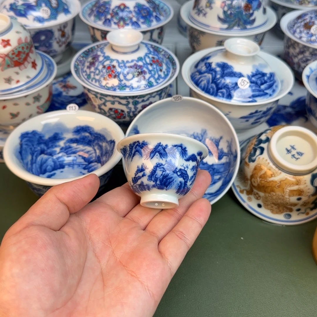 彦祖纯手工手绘茶具154