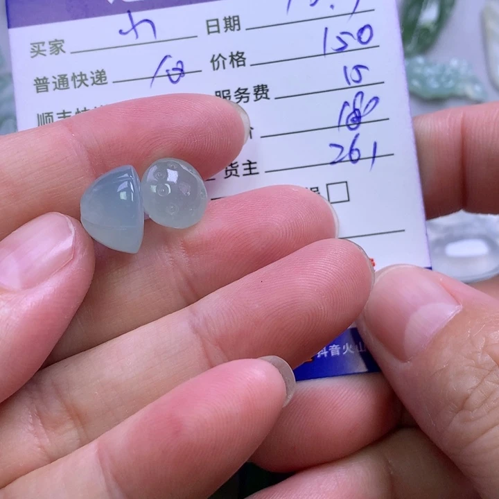 未镶嵌挂件翡翠小*儿