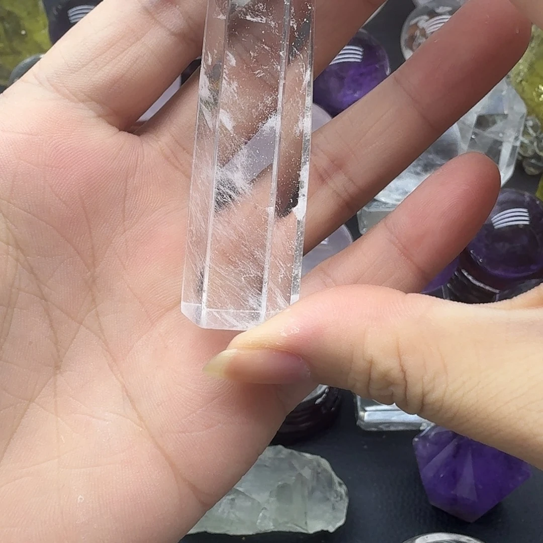 银S925镶嵌珠宝半成品水晶