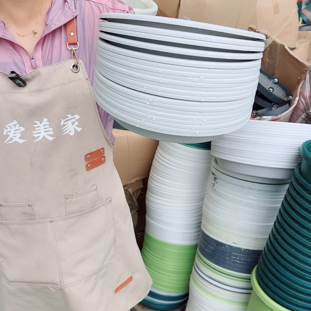 瑕疵树叶托YT240#灰白色16个无托