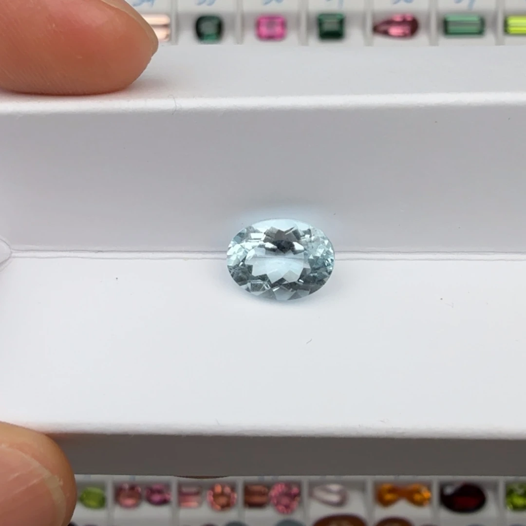 海蓝宝石裸石天然2.16克拉