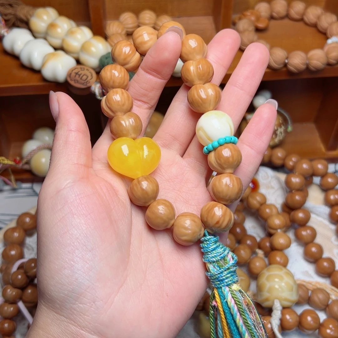 猴头核桃手串机理屁桃