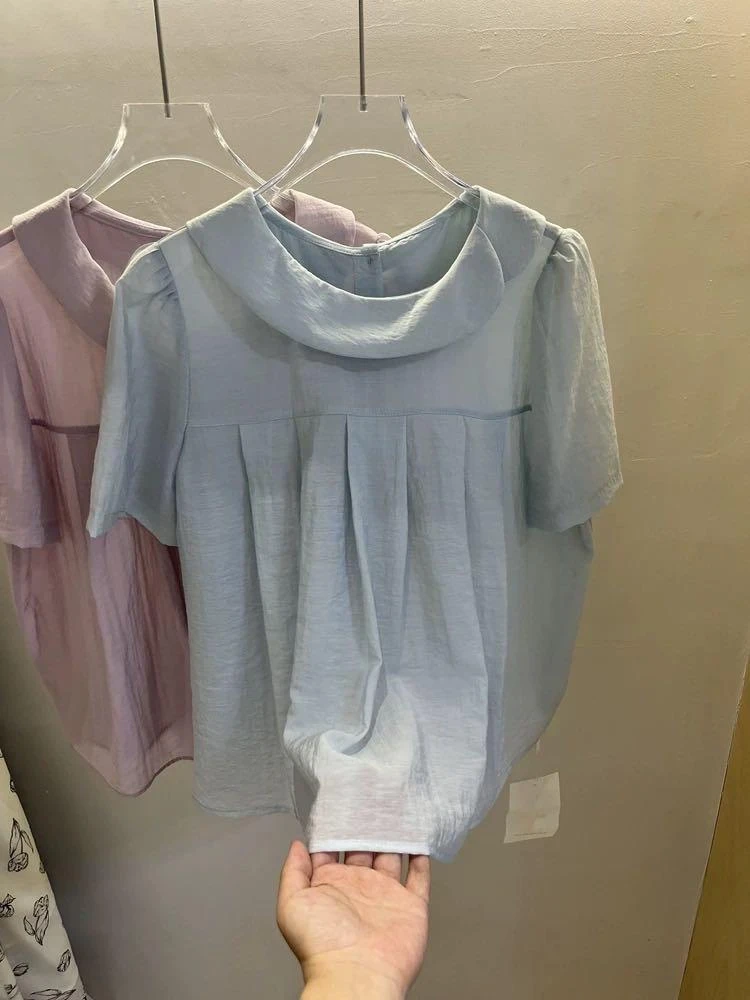 蕾丝衫新款1098欧货