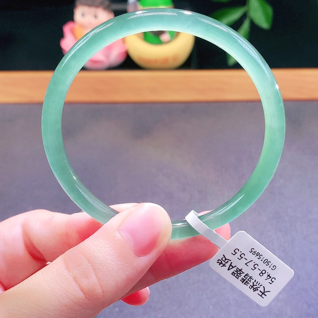 翡翠未镶嵌手镯天然翡翠