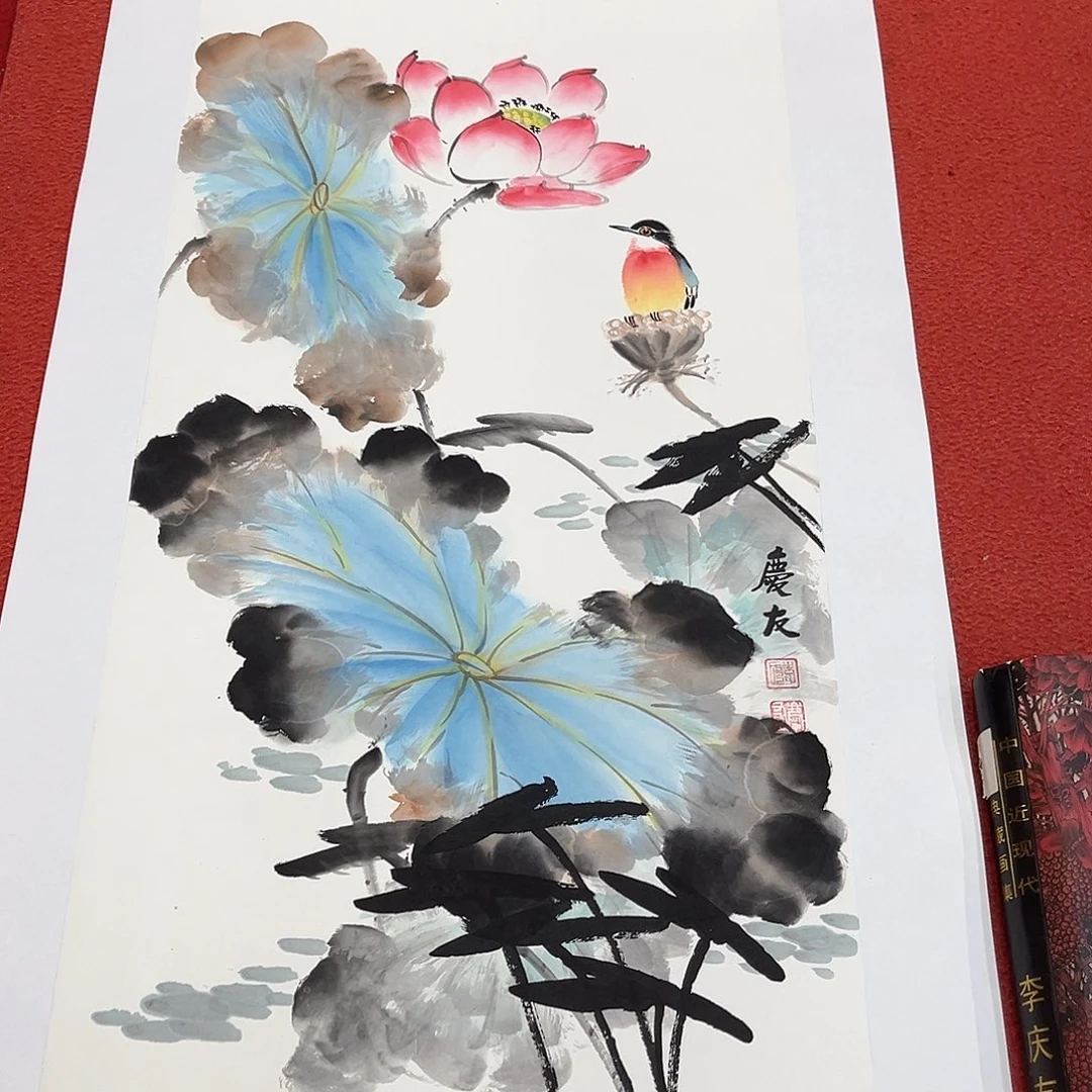 国画手绘作品国会作品