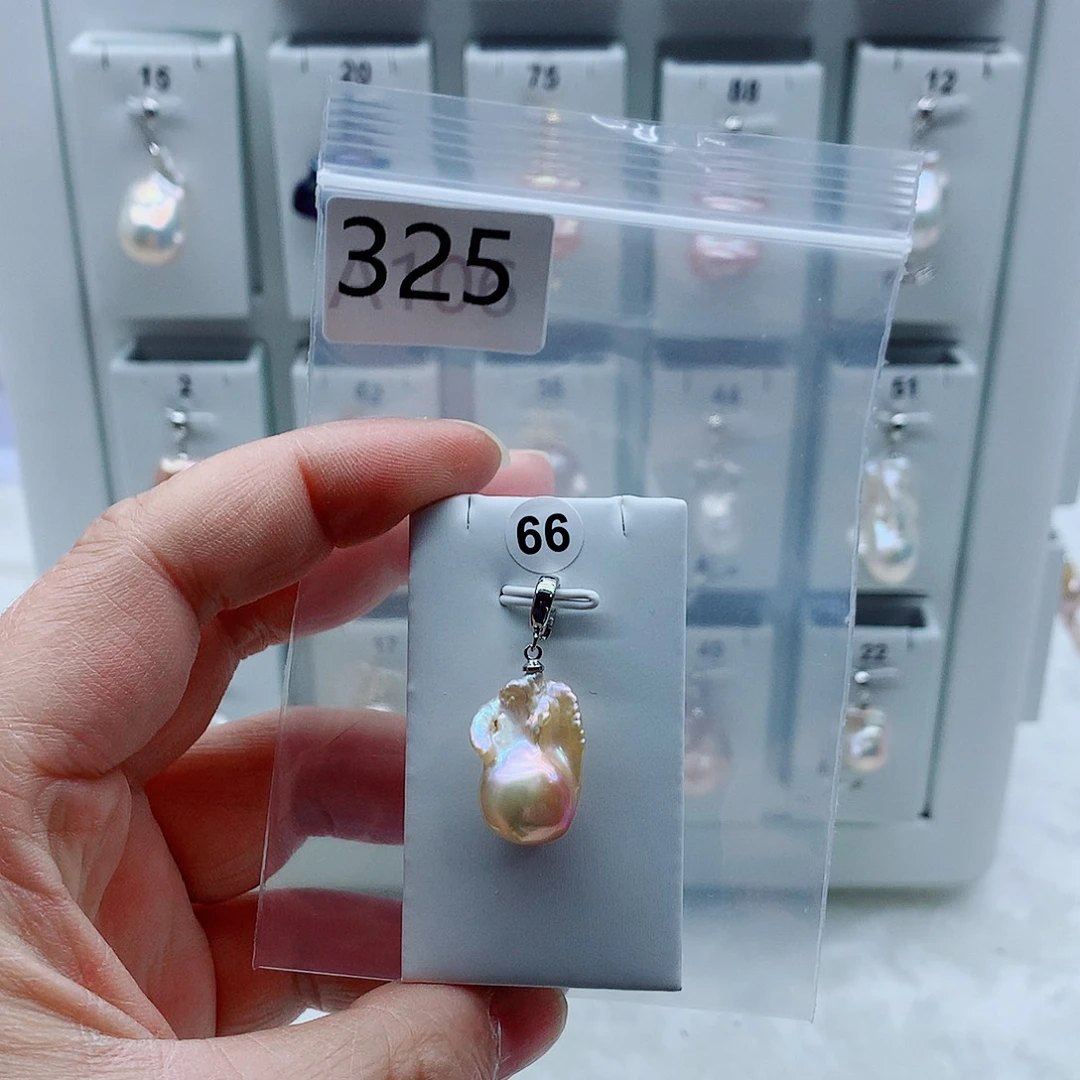 淡水珍珠吊坠(不含链)合金