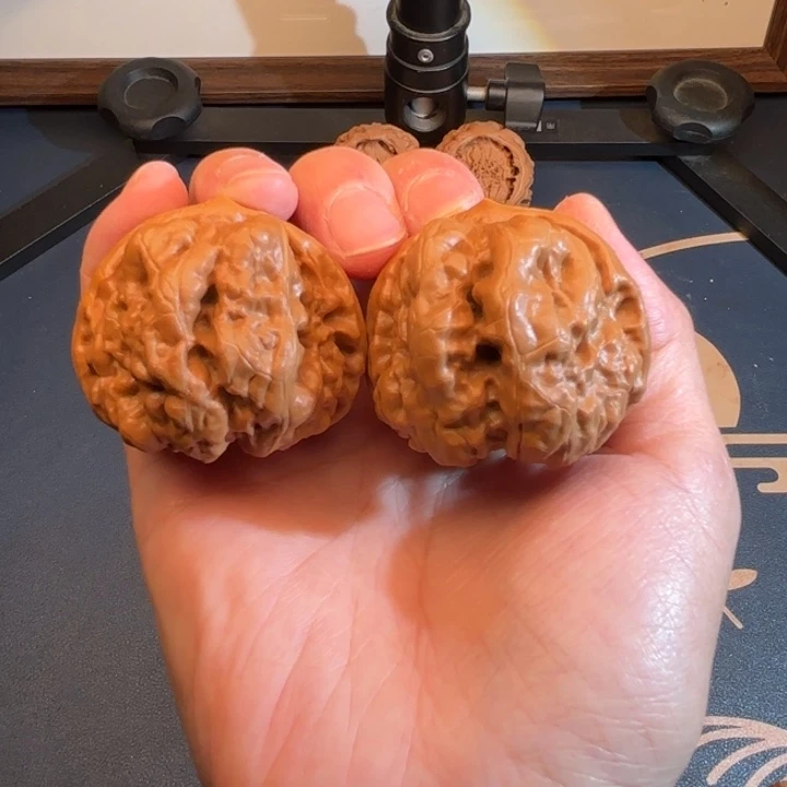 核桃44蛤蟆头文玩核桃