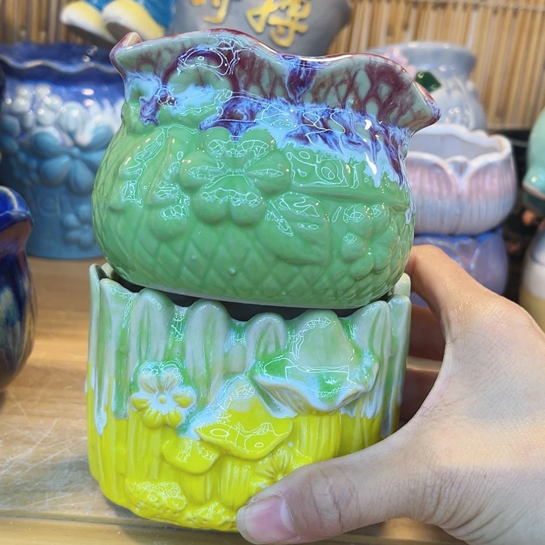 【闪购商品】陶瓷花盆