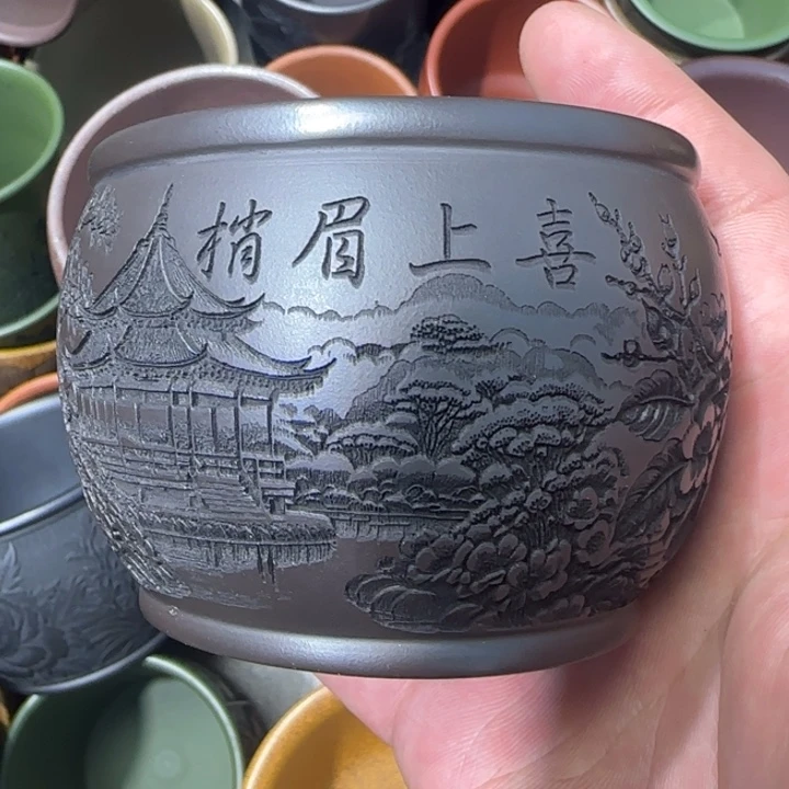 茶杯紫砂全手工制作工艺