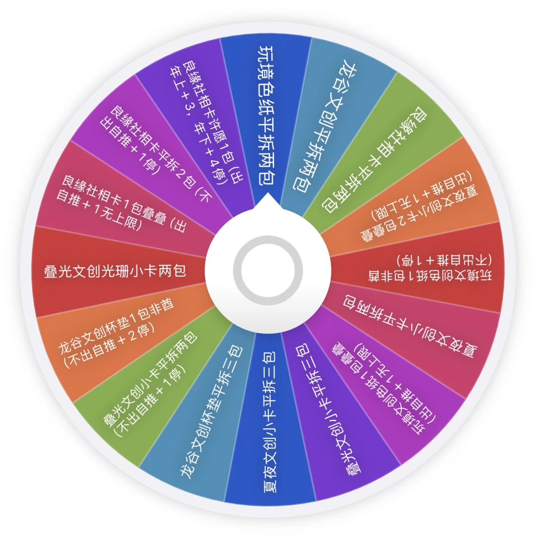 【拆盒】恋与深空IP大转盘周边卡牌色纸盲盒(盲盒代拆)