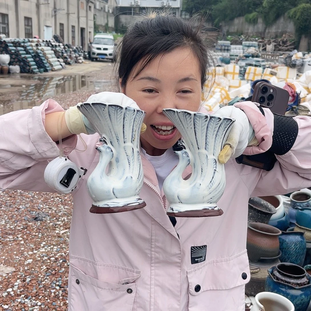 紫砂花盆王嫂花盆0612-小孔雀