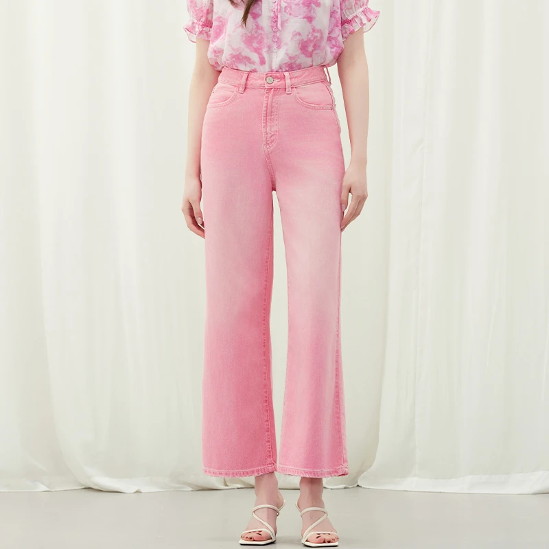 【品牌折扣】佳人苑休闲裤女夏季新款J427040