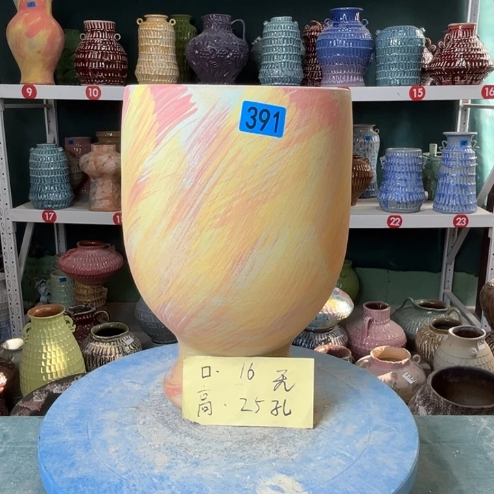 景德镇陶瓷花盆花器391