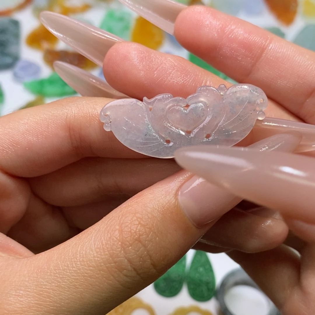 定制翡翠未镶嵌吊坠