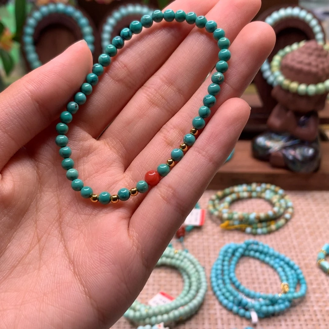 绿松石未镶嵌配饰