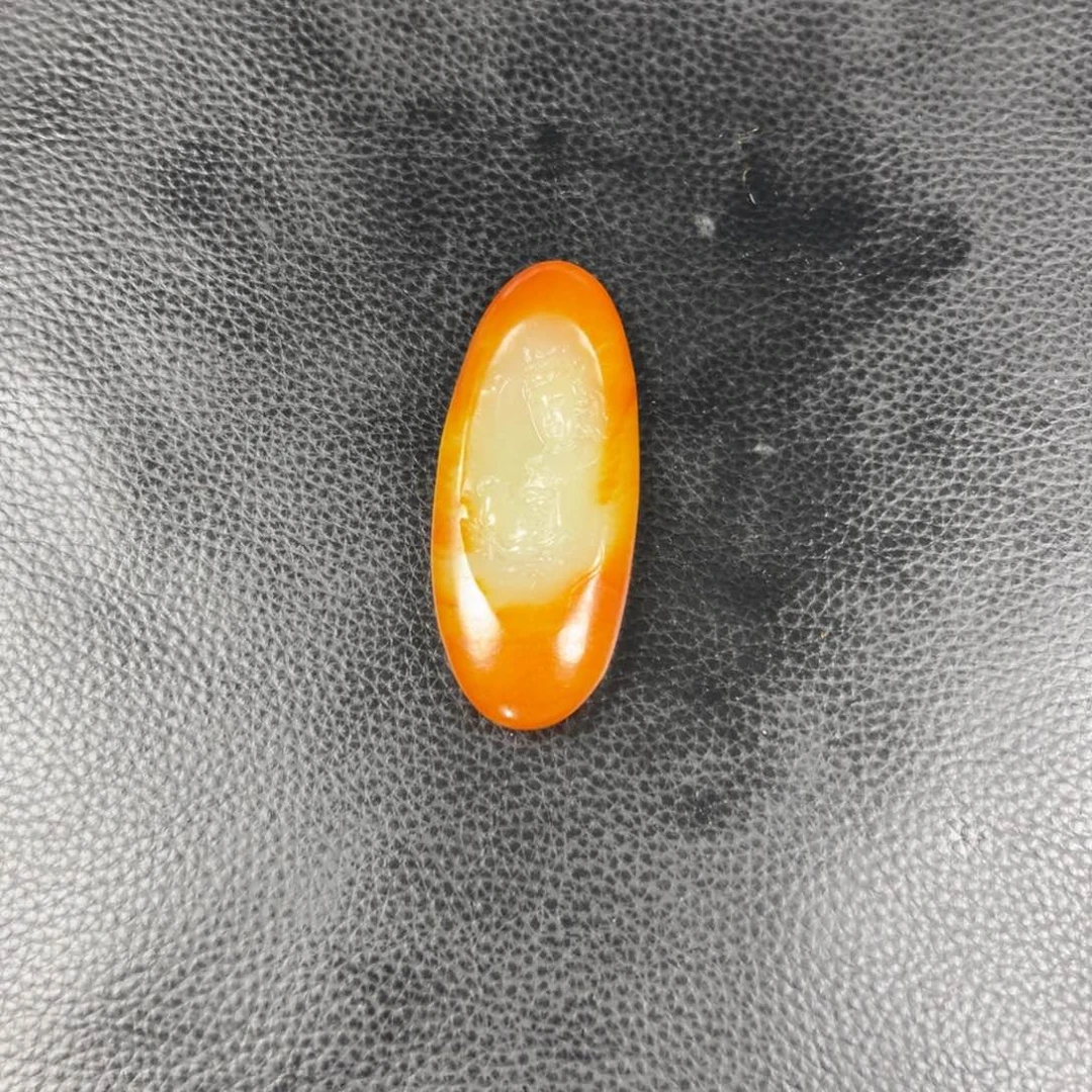 和田玉未镶嵌挂件忽*王