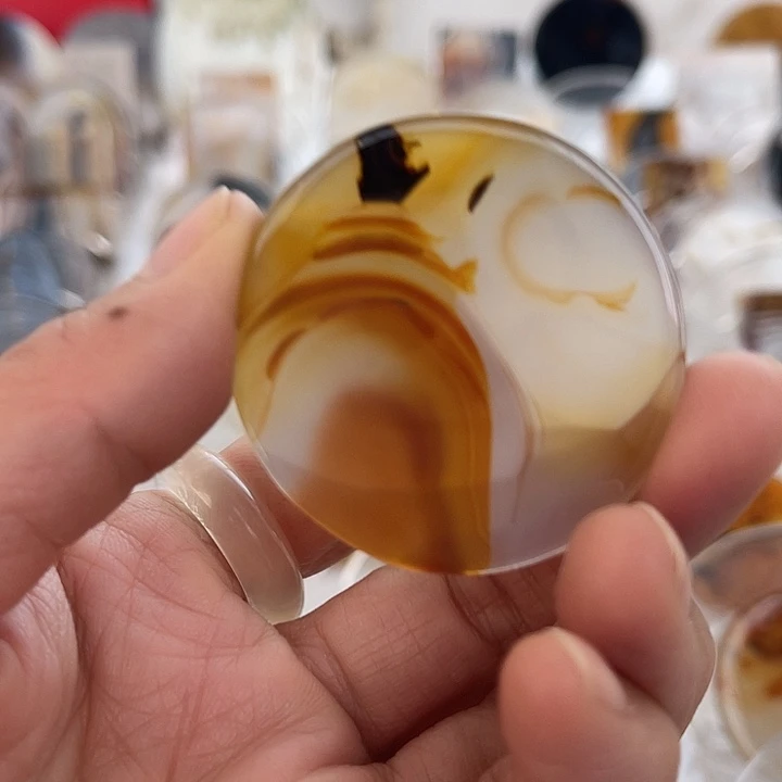 玛瑙/玉髓未镶嵌吊坠(不含链)