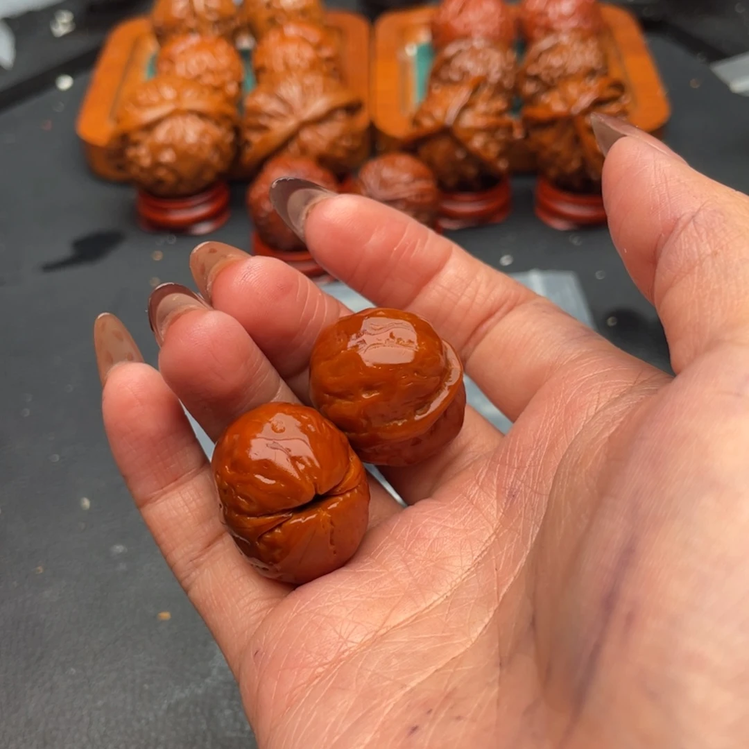 把件文玩核桃元宝