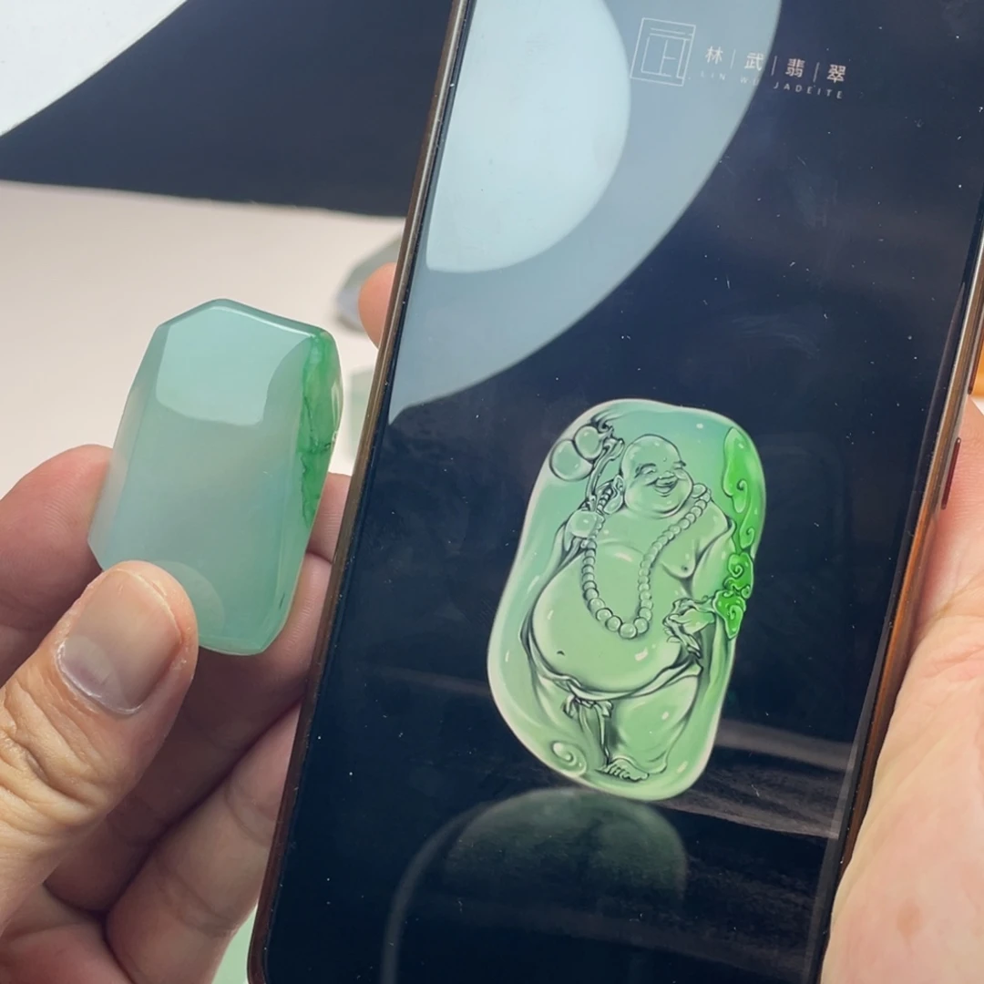 定制翡翠未镶嵌片料包工