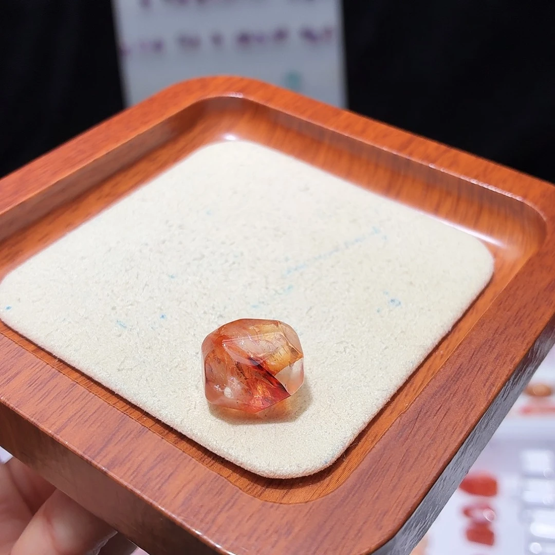 吊坠(不含链)水晶未镶嵌胶花随形打孔定制不退换