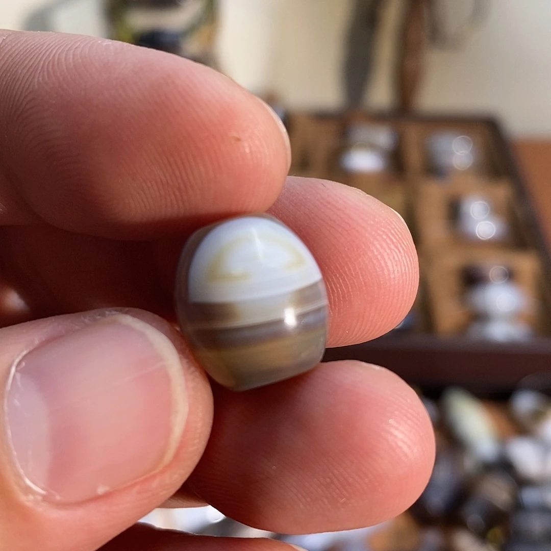 玛瑙/玉髓颈饰合金