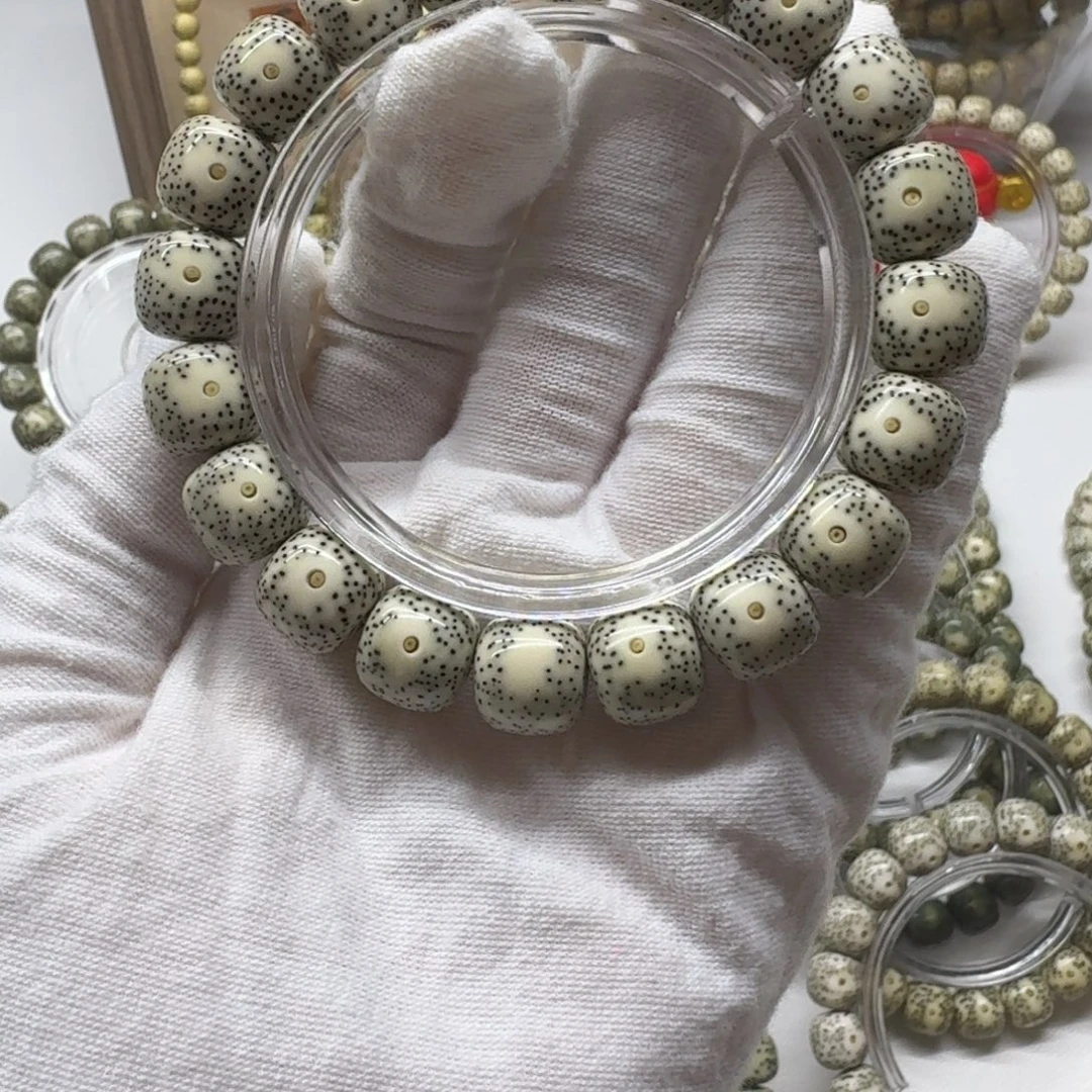 手串星月菩提古瓷白大眼睛3