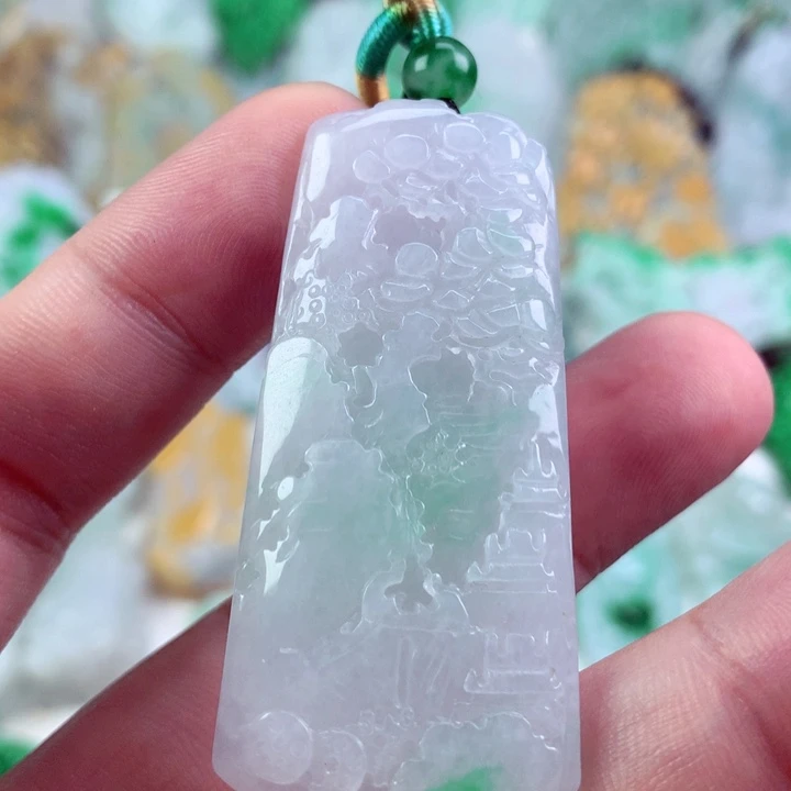 吊坠(不含链)未镶嵌翡翠