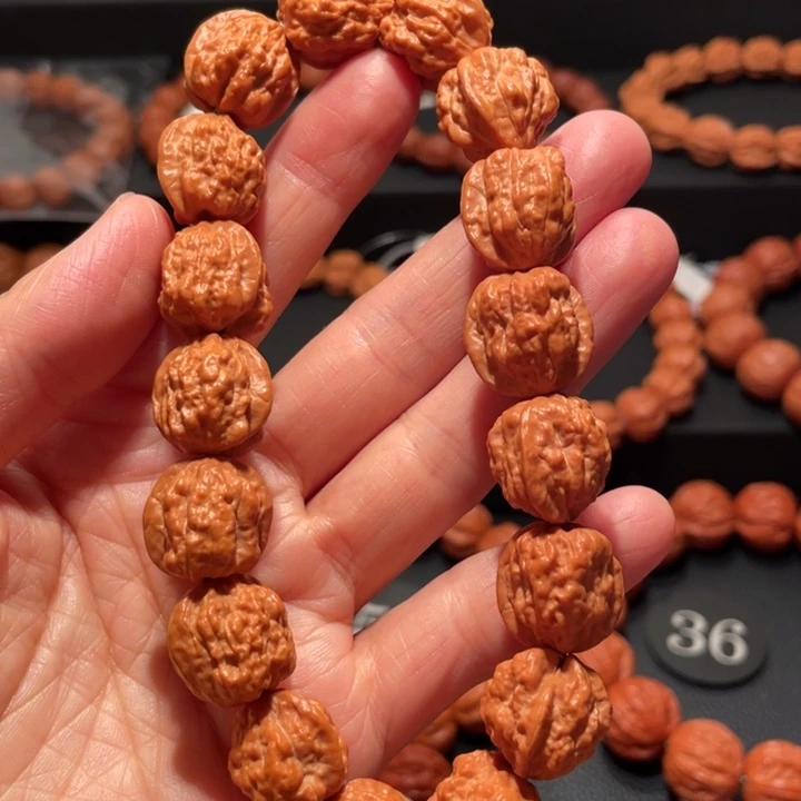 手串文玩核桃嵩山小金蝉1.7