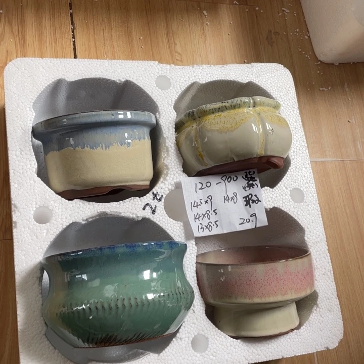 粗陶多肉花盆微瑕900