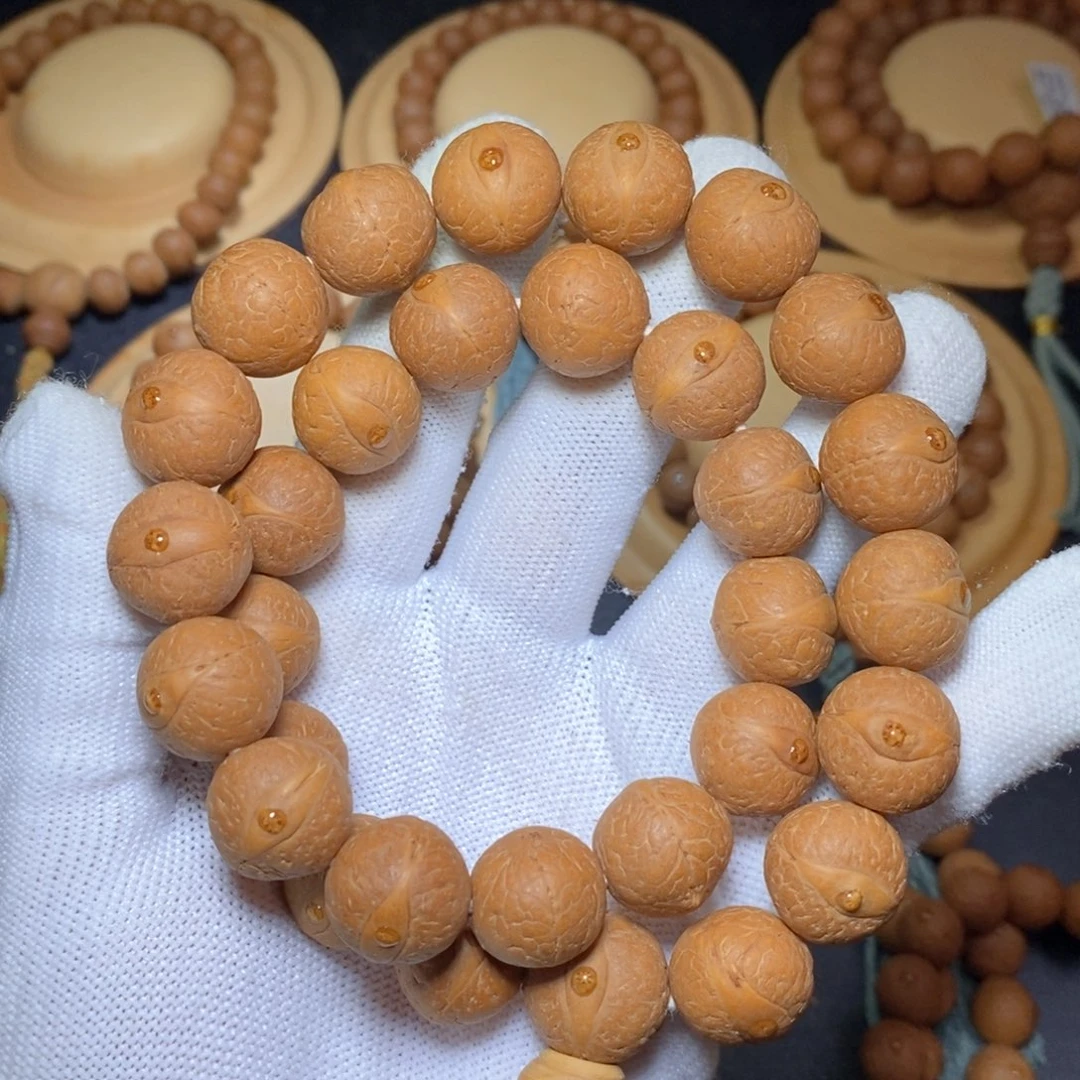 吊坠凤眼菩提15.3mm红皮同树丹凤眼 手持30颗