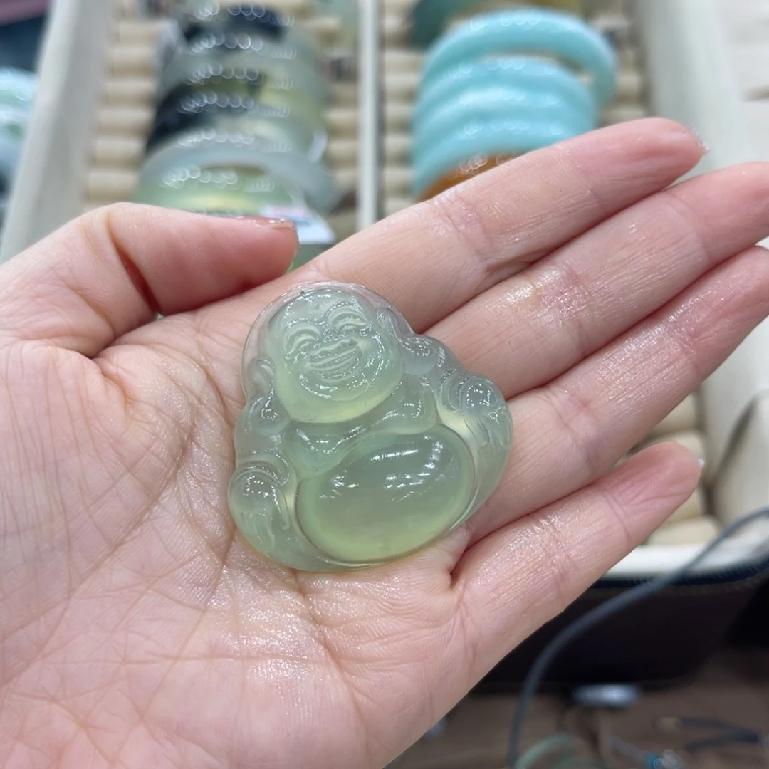 福***姐蛇纹石玉未镶嵌手镯