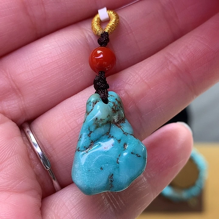 绿松石未镶嵌原矿