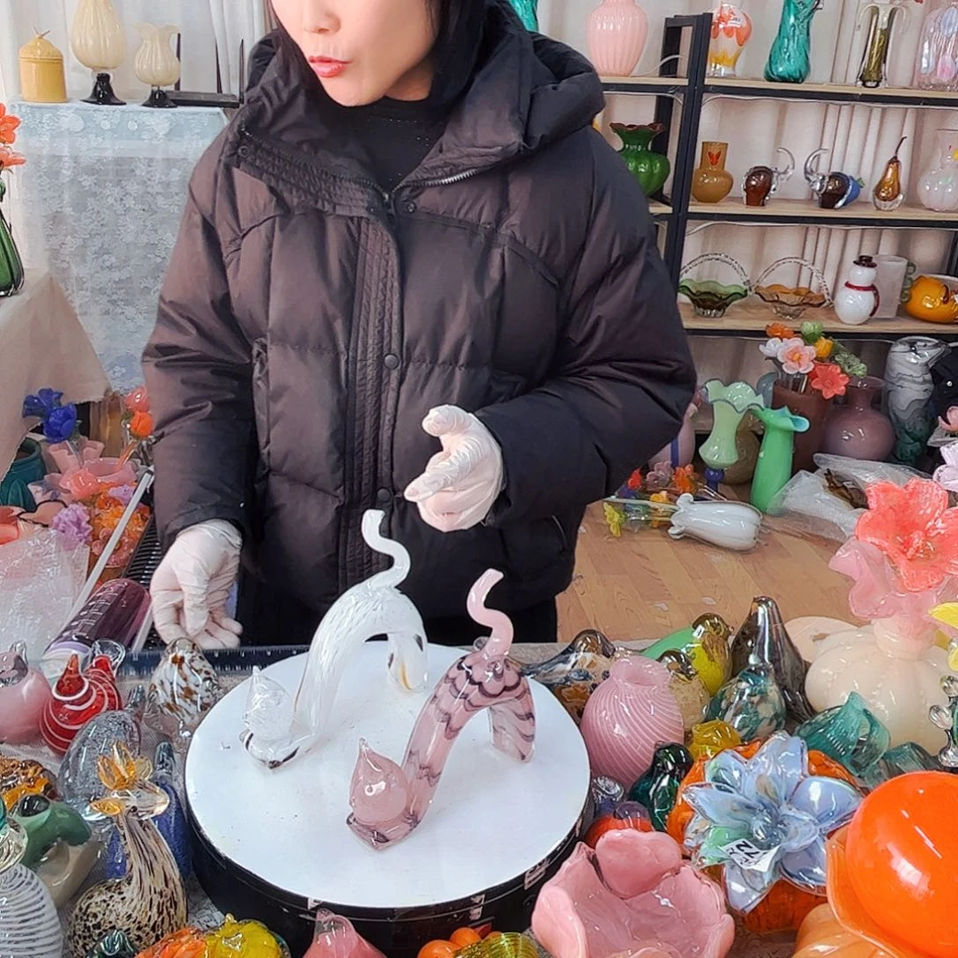 一对家悦花瓶花器摆件