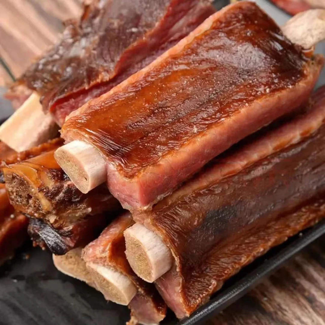 【5斤腊排骨龙骨】农村柴火烟熏前排龙骨杂骨肉多断骨真空包装