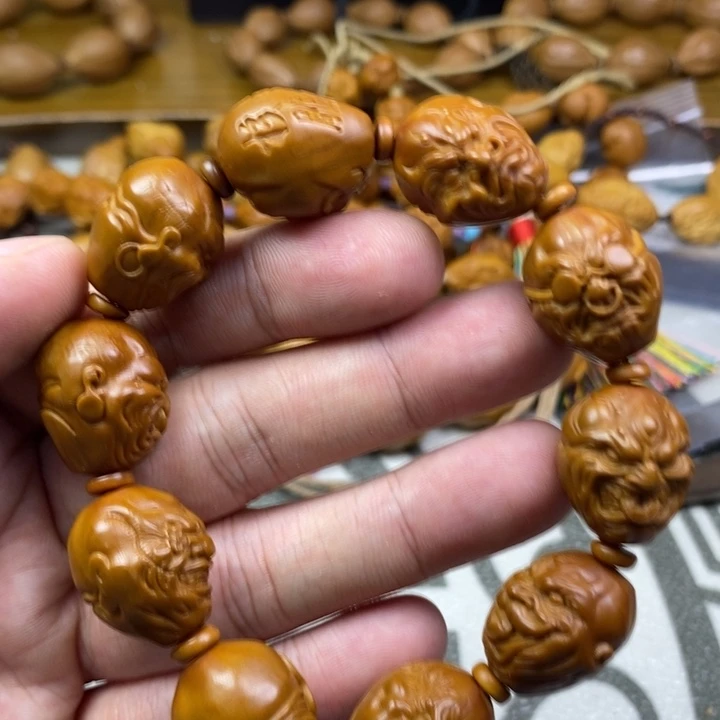 橄榄核手串/手链橄榄核雕工艺手串