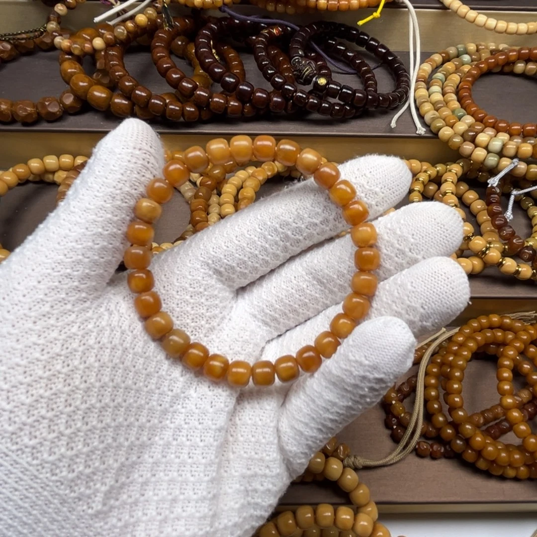 A***n龙脊菩提吊坠龙脊菩提玉化老型8mm