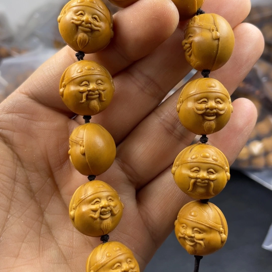 猴头核桃吊坠没事儿不