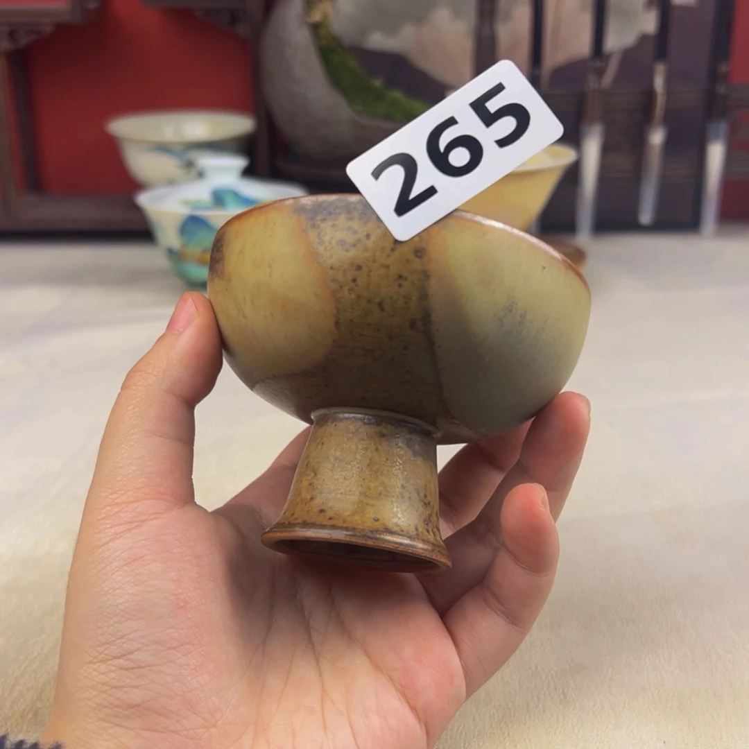 杯子纯手工柴烧主人杯