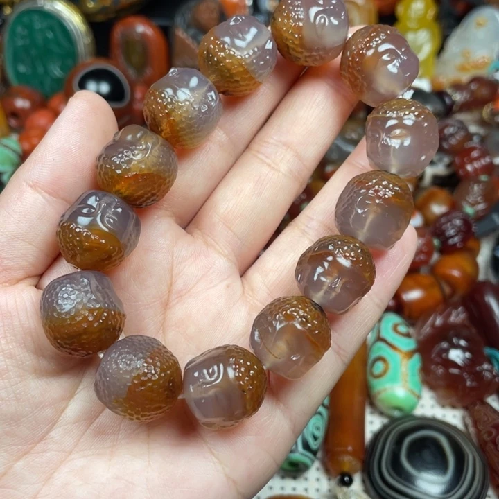 玛瑙/玉髓未镶嵌颈饰