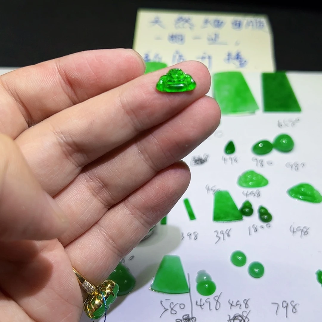 裸石翡翠天然缅甸A货翡翠