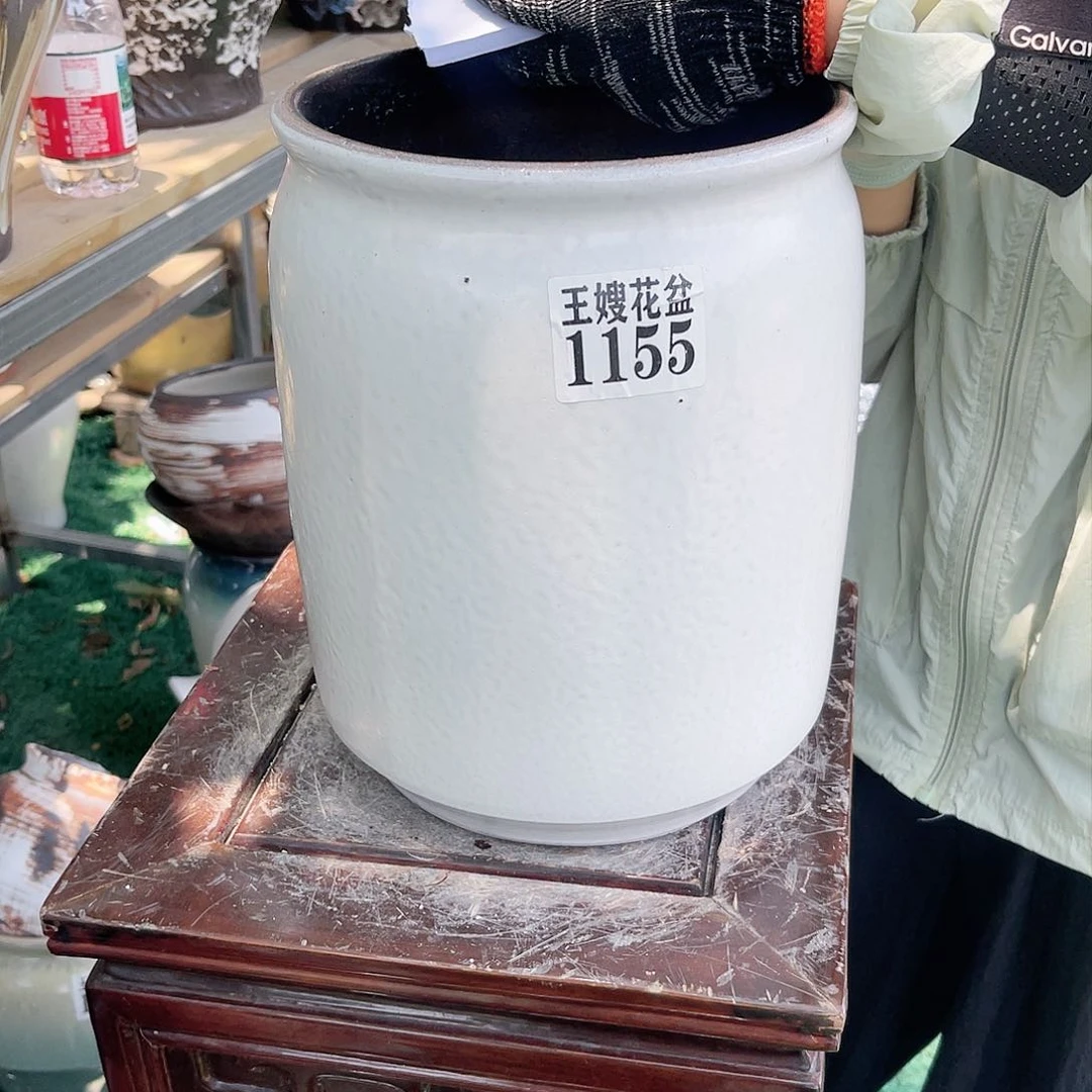 紫砂花盆王嫂花盆直播0606-1155高28口20