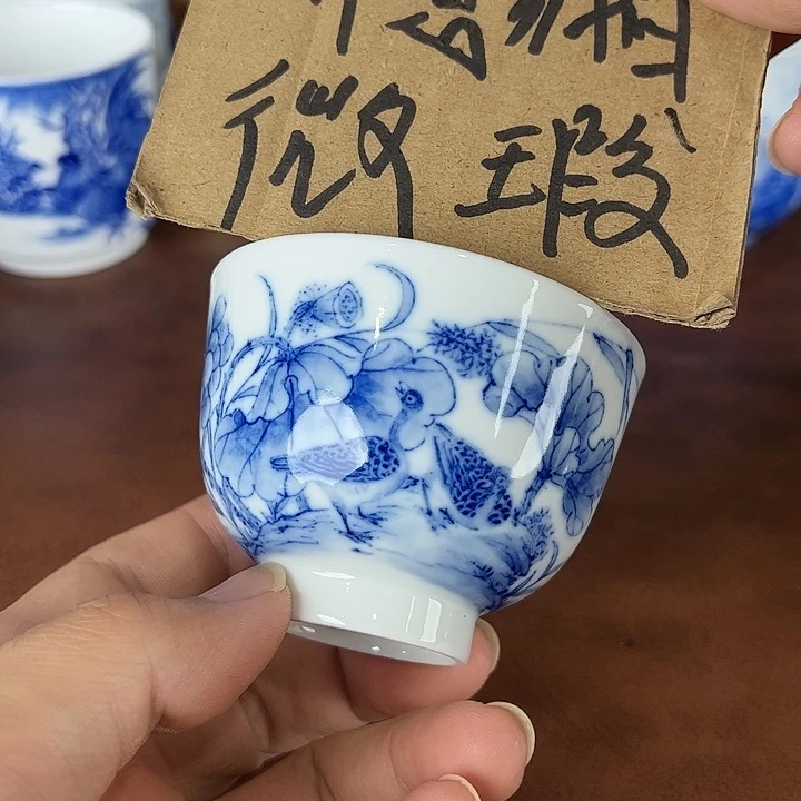 瓷片景德镇全手工手绘陶瓷