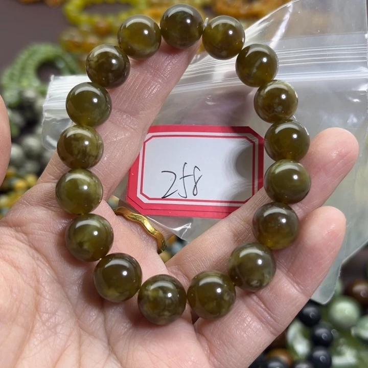 蛇纹石玉未镶嵌手链