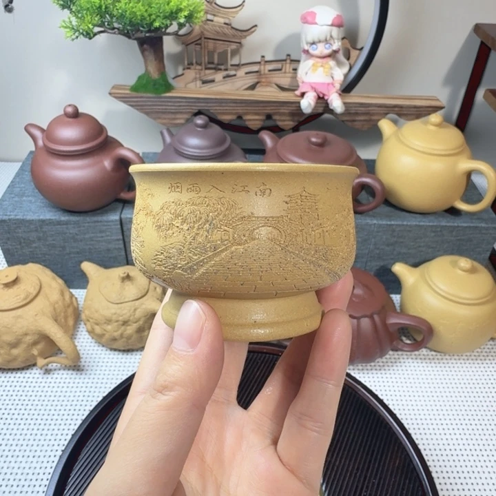 原矿黄金段泥100cc刻绘