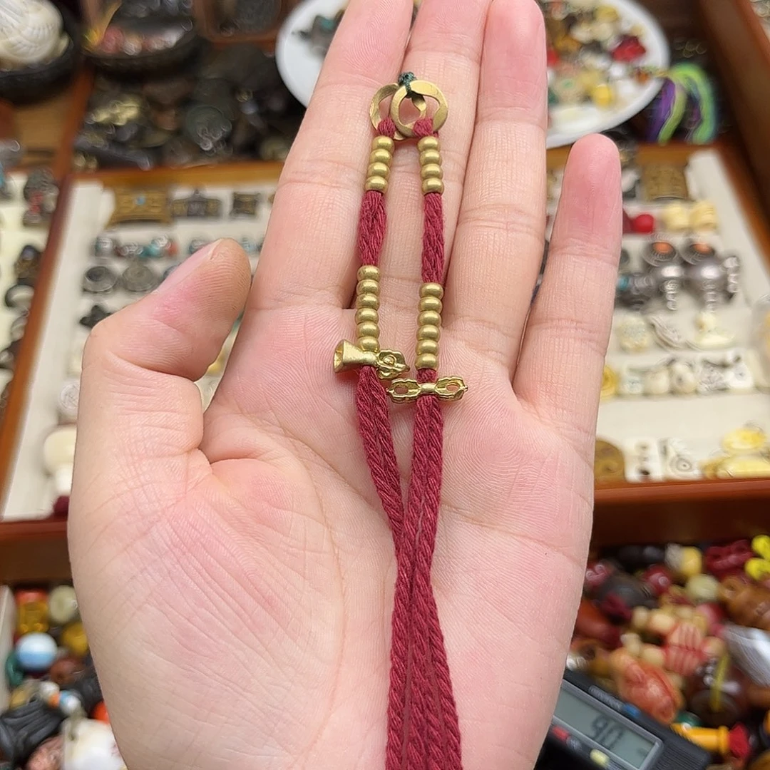 铜铁合金类藏地精美铜制计数器