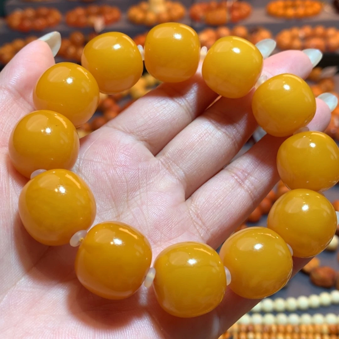 【闪购商品】手串蜜蜡未镶嵌蜜蜡手串