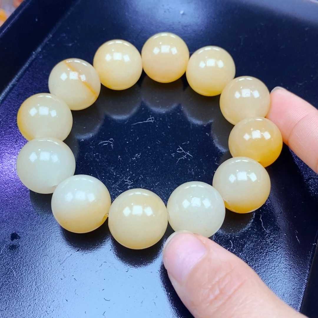 石英质玉（黄龙玉）未镶嵌吊坠(不含链)
