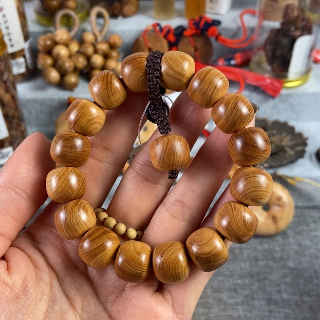 海***大柏木（崖柏）手串/手链北太行高崖骨料13/14